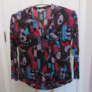Dana Buchman Half Placket Blouse